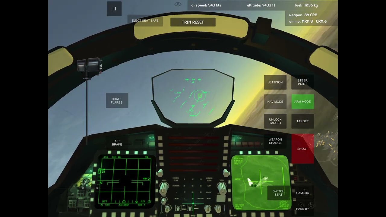 My f15 shoots f22 out the sky