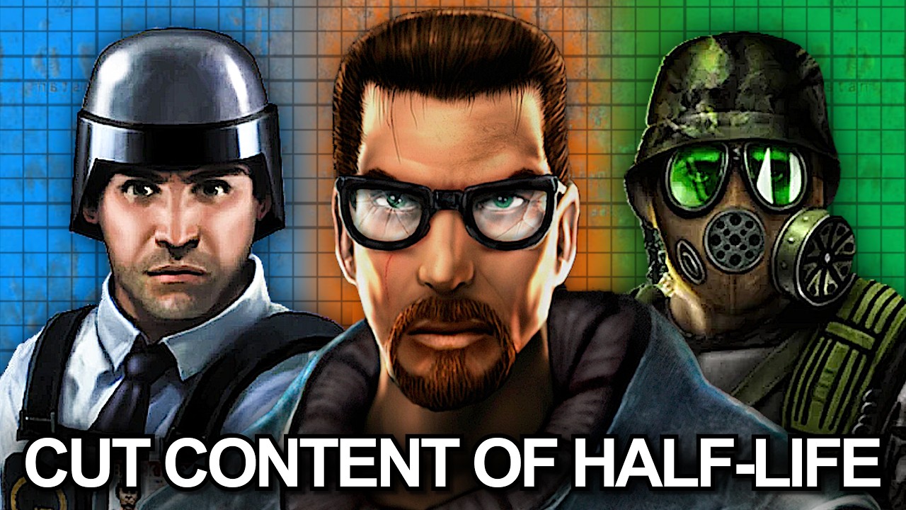Half-Life's Cut Chapters, Weapons & More