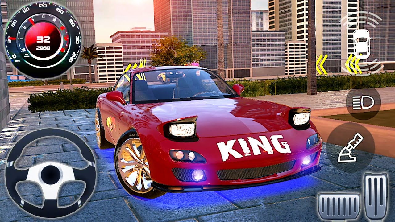 Real Car Parking Master Simulator - Car Mazda RX Driver Multiplayer - Android GamePlay #3