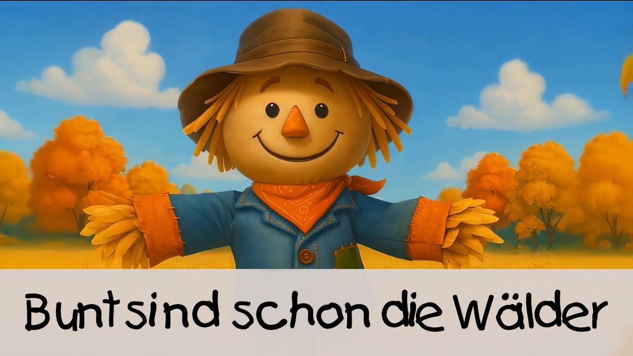 Bunt sind schon die Wälder || KINDERLIEDER 3D