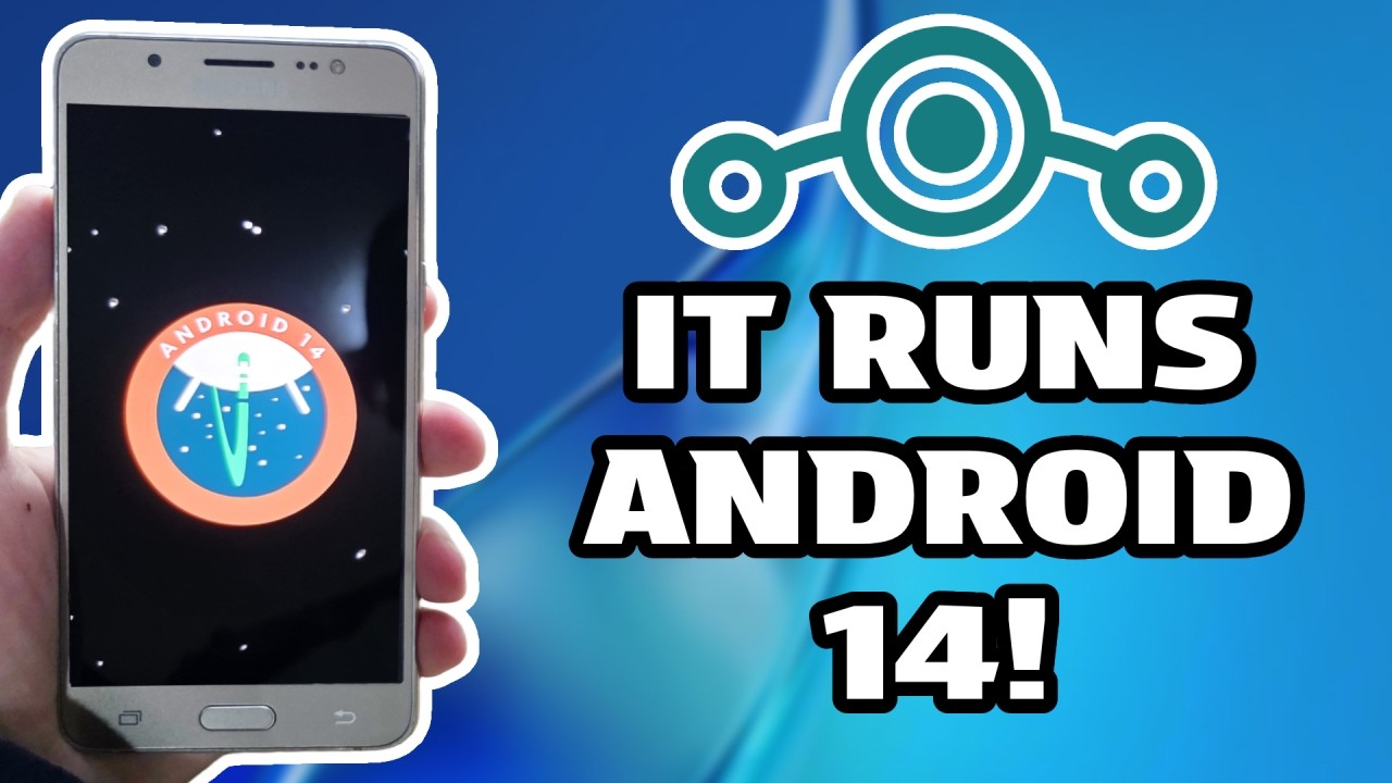 Installing Android 14 on Galaxy J5 2016 (Custom ROM)