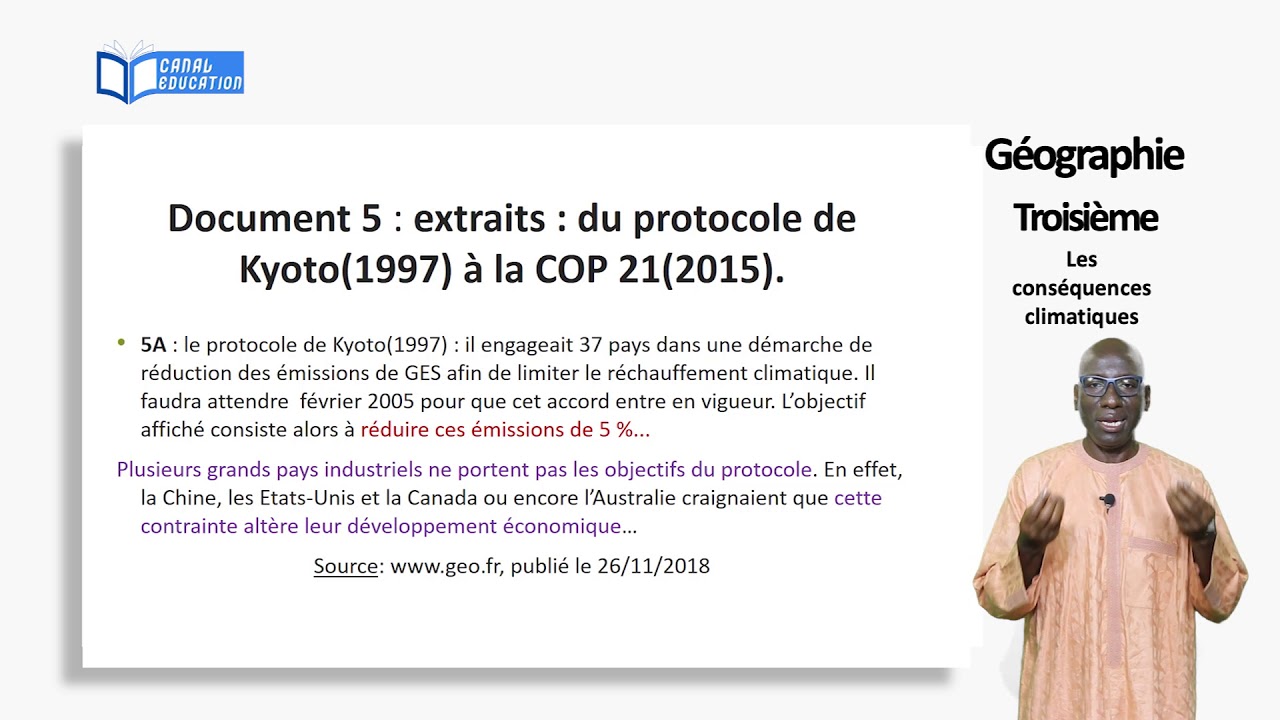 Conséquences climatiques exploitation économique de la planète 1