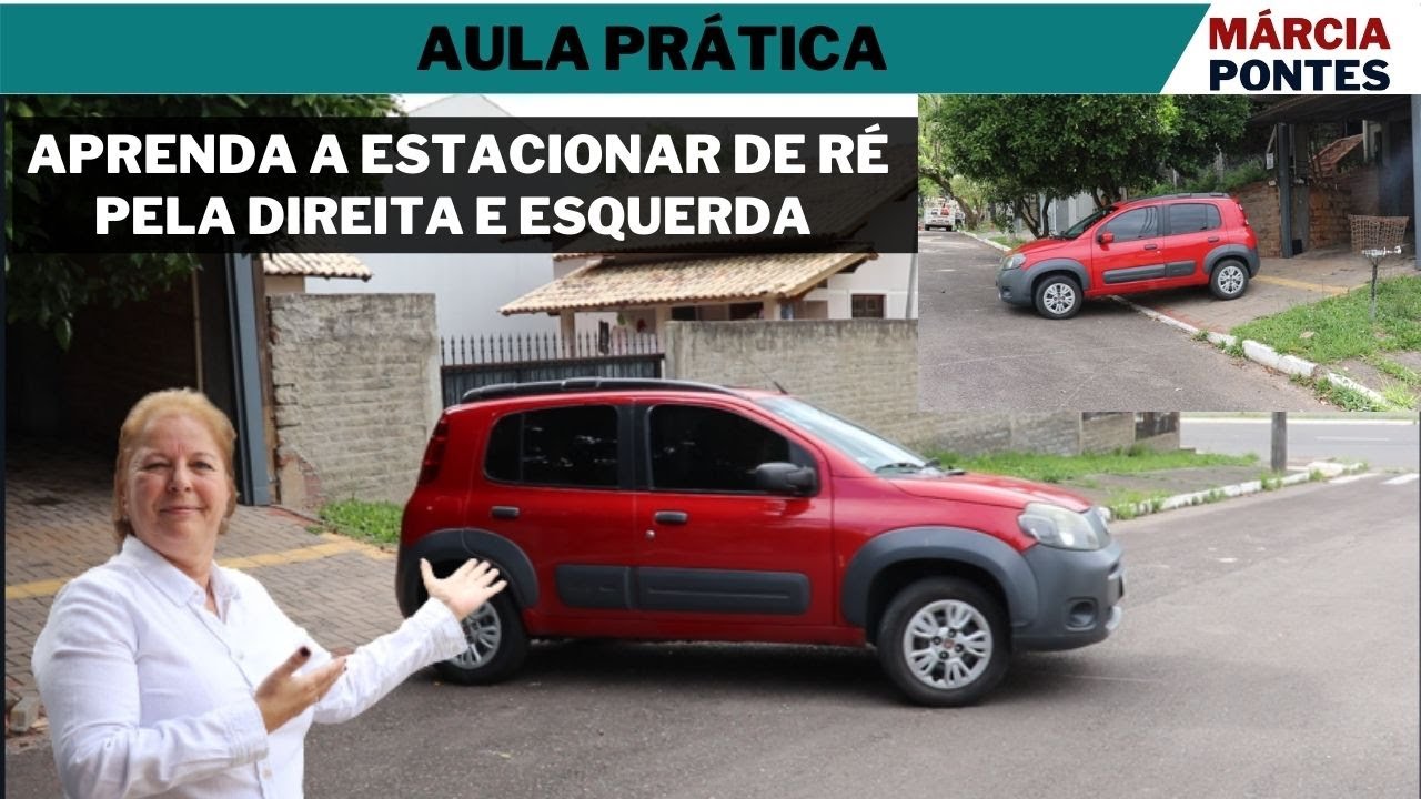 Aprenda GARAGEM DE RÉ pela direita e esquerda