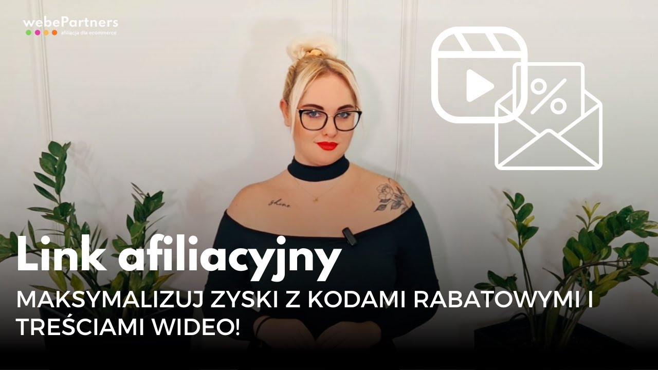 Link afiliacyjny - Maksymalizuj zyski z kodami rabatowymi i treściami wideo!