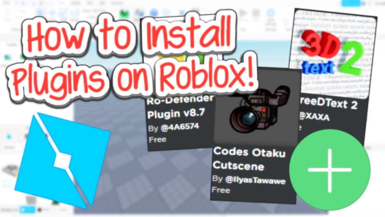 How to Install Plugins on Roblox Studio! (2025)
