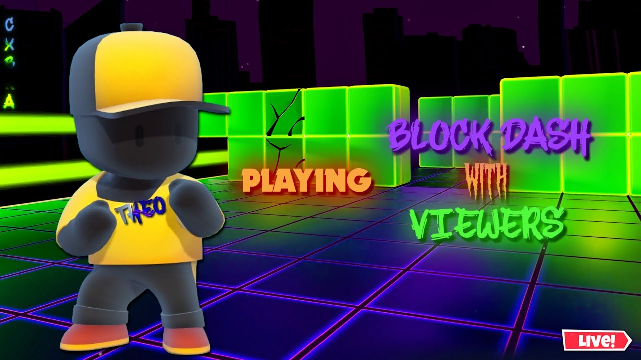Live Stumble guys block dash team 2v2 SERVEUR EU 🔥🔥🔥(+ voice reveal maybe)