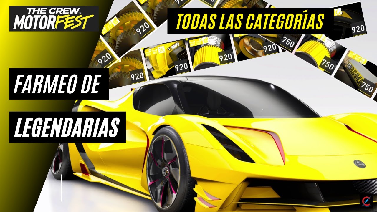 [PARCHEADO] Farmea Piezas LEGENDARIAS para todas las CATEGORIAS
