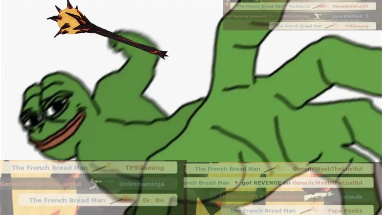 TF2: Mercilessly beating my opponents with a sun on a stick