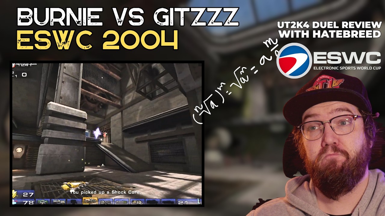 Pro Vod Reviews - ESWC UT2004 Finals | Burnie vs GitzZz – Ironic (ESWC 2004, Map 2)