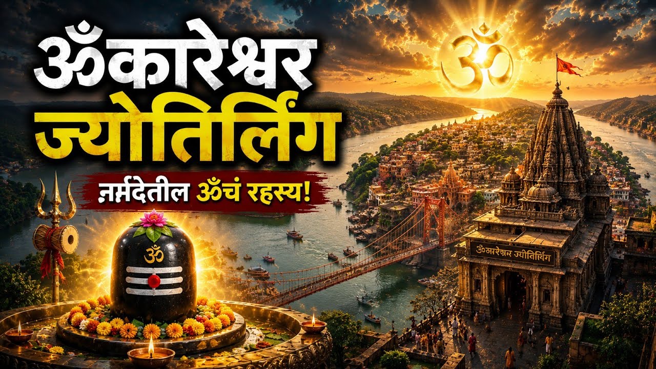 Omkareshwar – 12 Jyotirlinga | ओंकारेश्वर ज्योतिर्लिंग | Omkareshwar Jyotirlinga | Marathi vlog