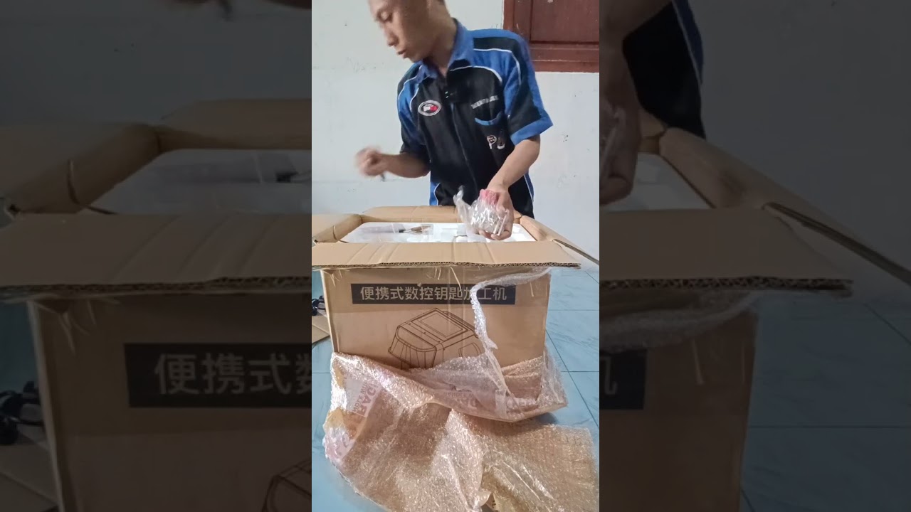 Unboxing Mesin CNC KYDZ ALIEN|MESIN. DUPLIKAT KUNCI OTOMATIS