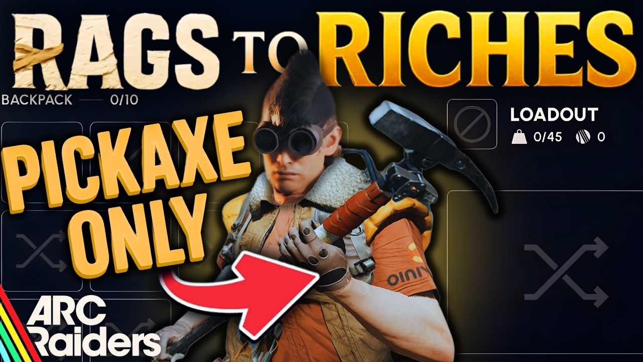 I Started With ONLY a PICKAXE... How RICH Can I Get? ARC Raiders (Rags To Riches EP14)