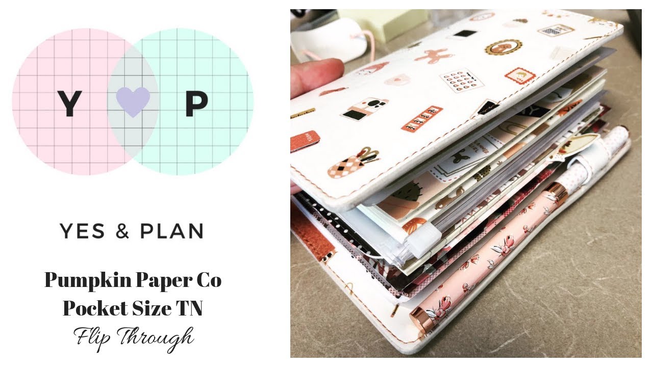 Pumpkin Paper Co Pocket Size TN Flip Through