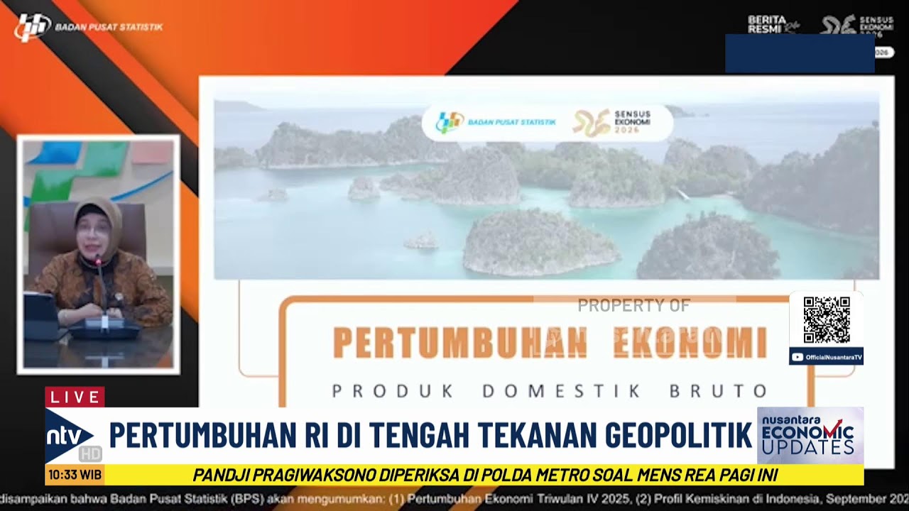 [LIVE] Ekonomi Indonesia Tumbuh Solid di Tengah Geopolitik Global | NEU