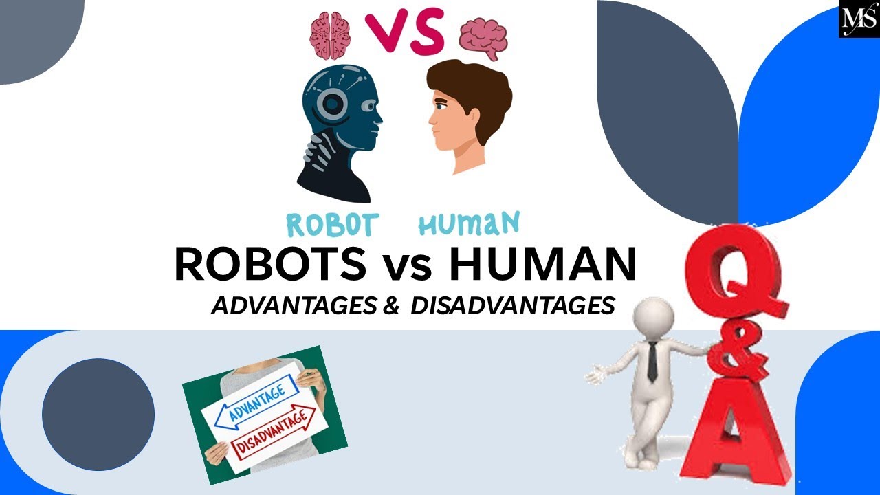 Quick Q & A 🤖⚡ | Robot Types & Robots vs Humans – Advantages & Disadvantages ⚖️