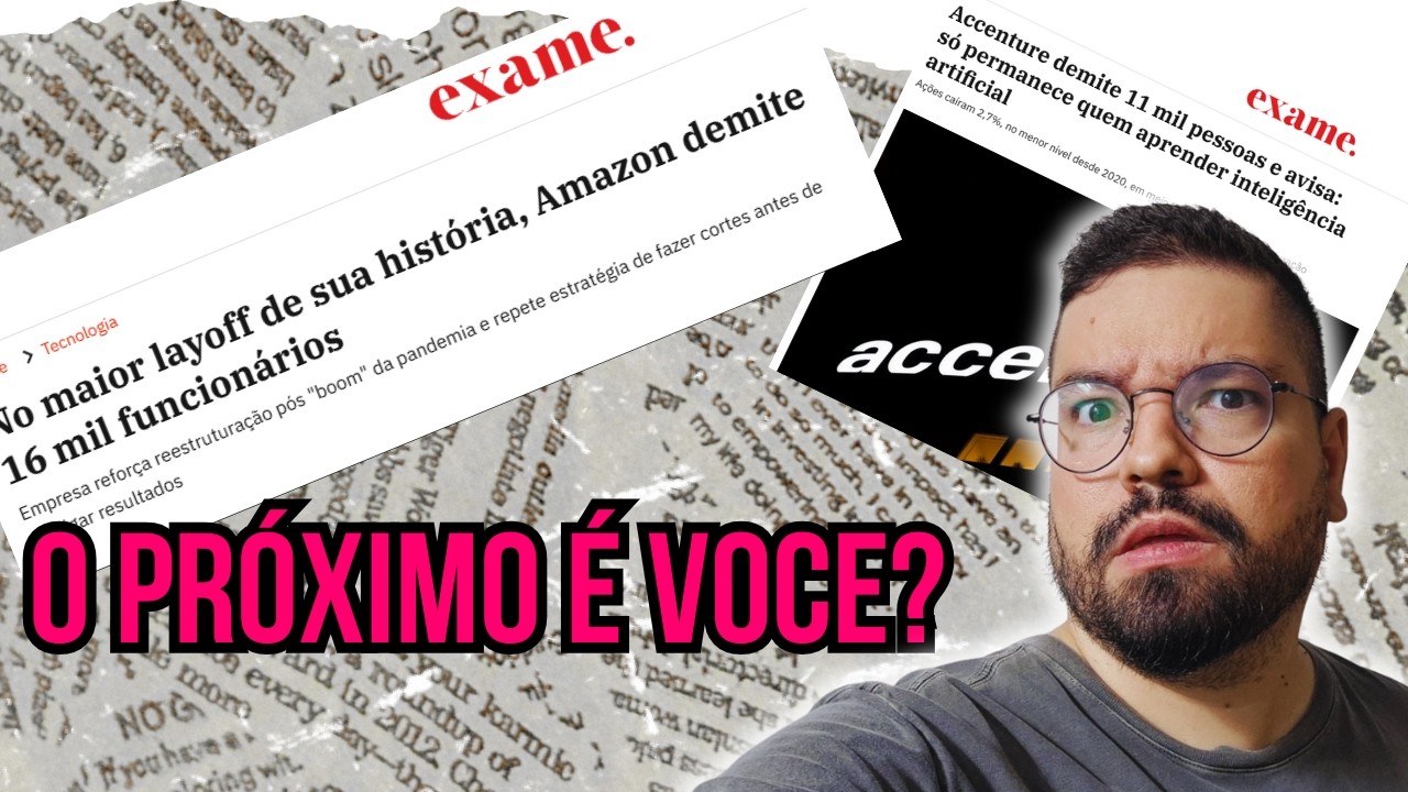 SÓ FICA QUEM SABE INTELIGÊNCIA ARTIFICIAL?! COORDENADOR DE IA ANALISA MILHARES DE DEMISSÕES