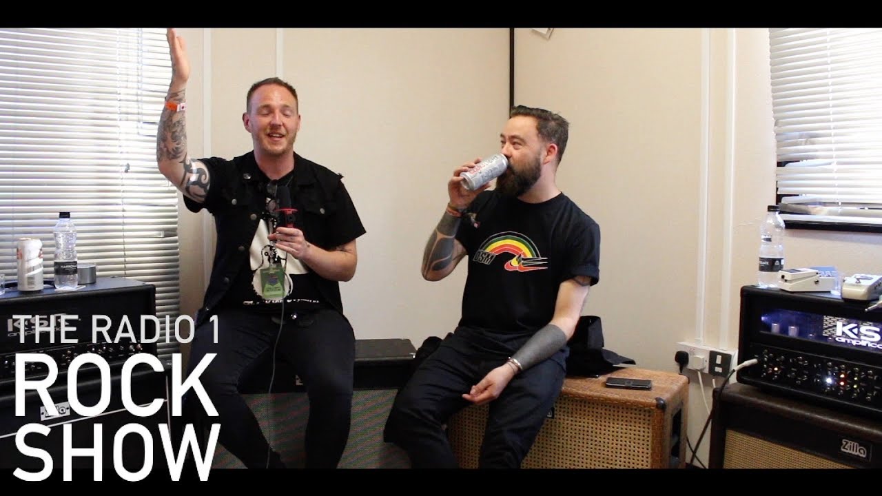 An Interview With Daniel P. Carter From Radio 1 Rock Show & Krokodil - Bloodstock 2017 .