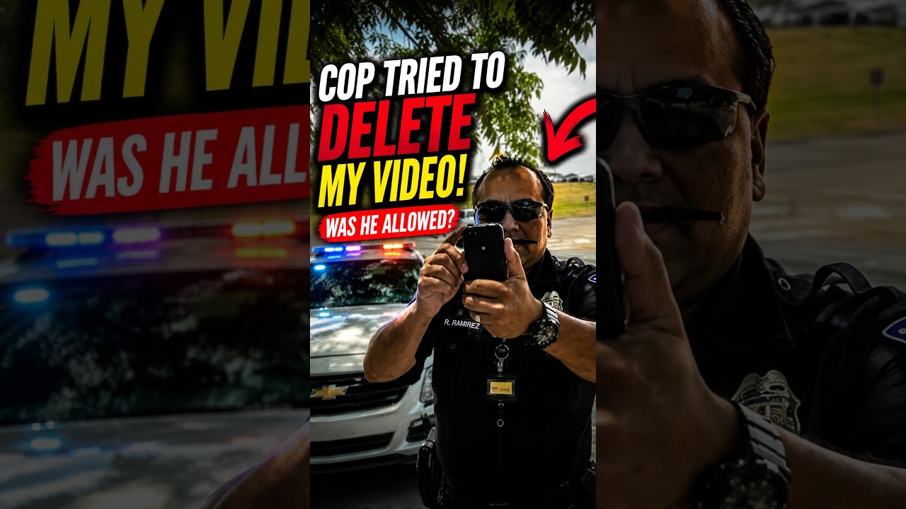 They Tried To Kick Me Off The Property #cops #police #shorts