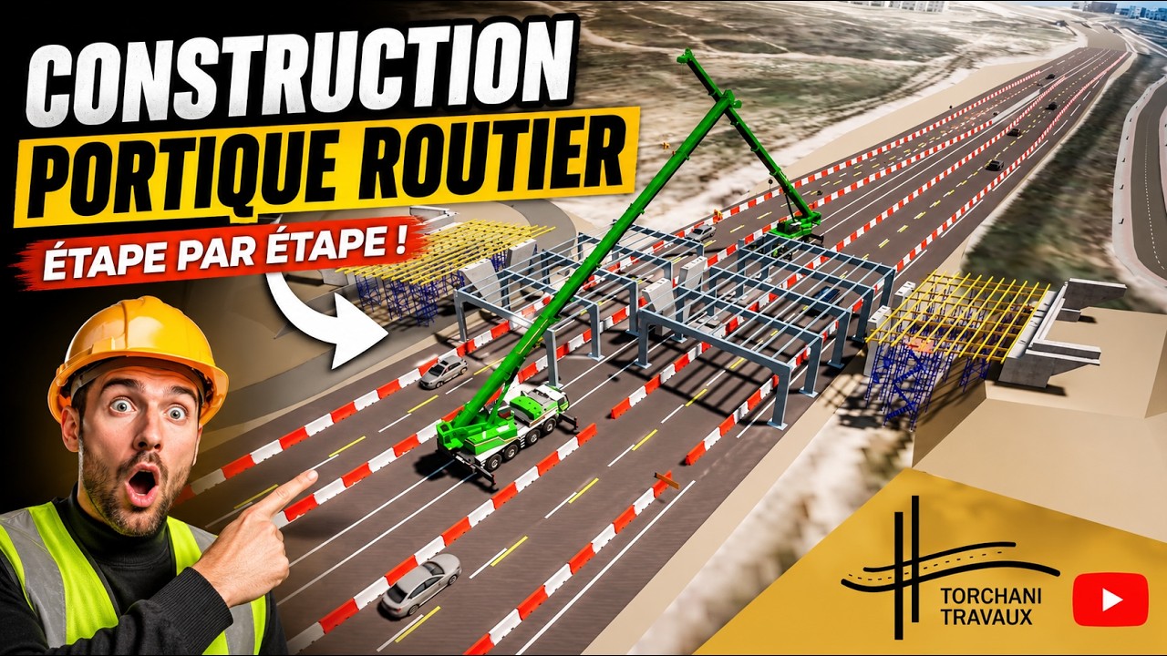 Pont dalle en béton armé – Phases d’exécution, PIC et animation 3D | Génie civil