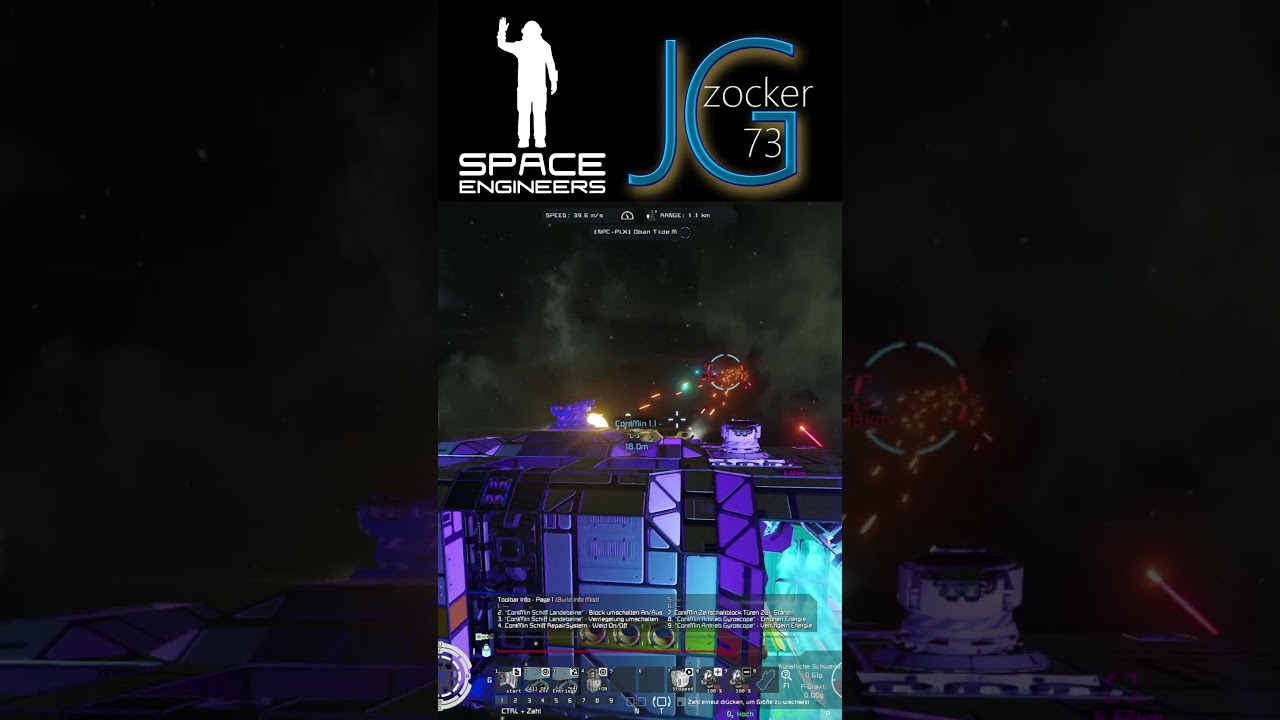 Schlacht T2 - Space Engineers #jgzocker73 #spaceengineers, #sandbox, #gamehighlights