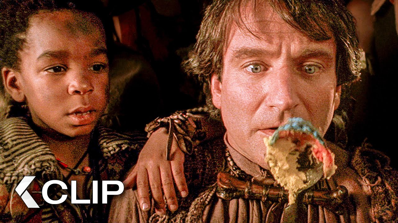 Robin Williams Leads the Most EPIC Food Fight ever - HOOK Clip