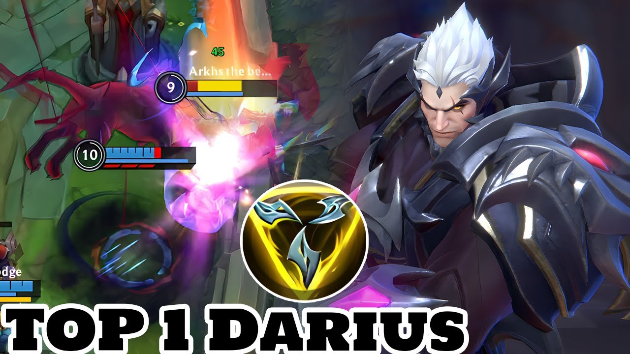 Wild Rift Darius - Top 1 Darius Gameplay Rank Grandmaster
