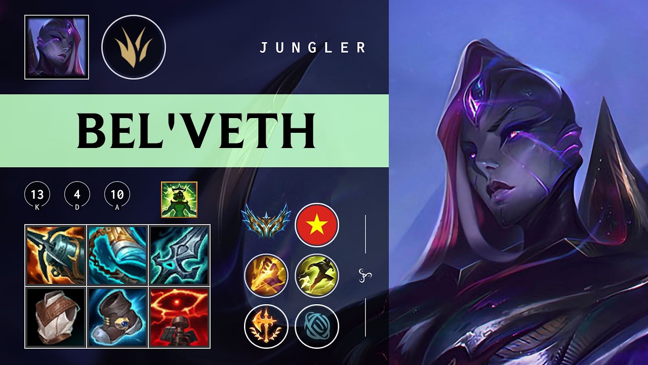Bel'Veth Jungle vs Diana - VN Challenger Patch 26.03