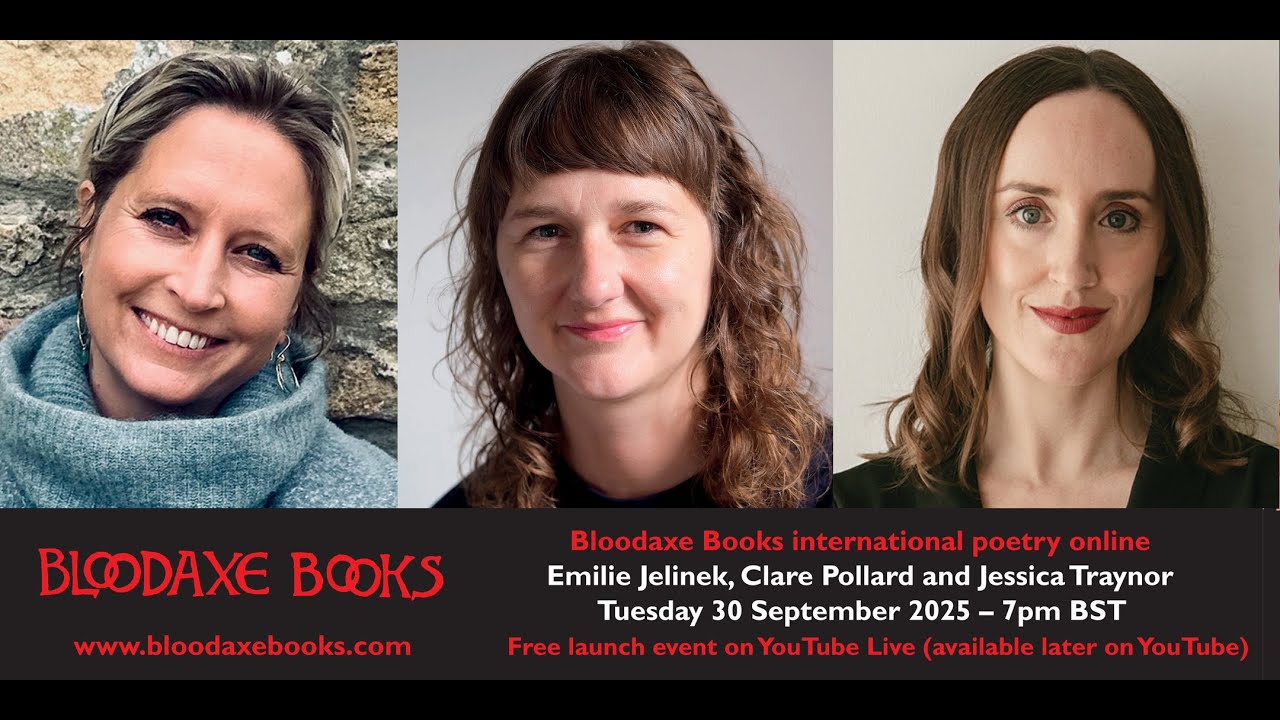 Launch reading by Emilie Jelinek, Clare Pollard and Jessica Traynor