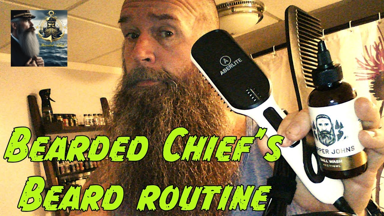 Bearded Chief's Daily Beard Routine.