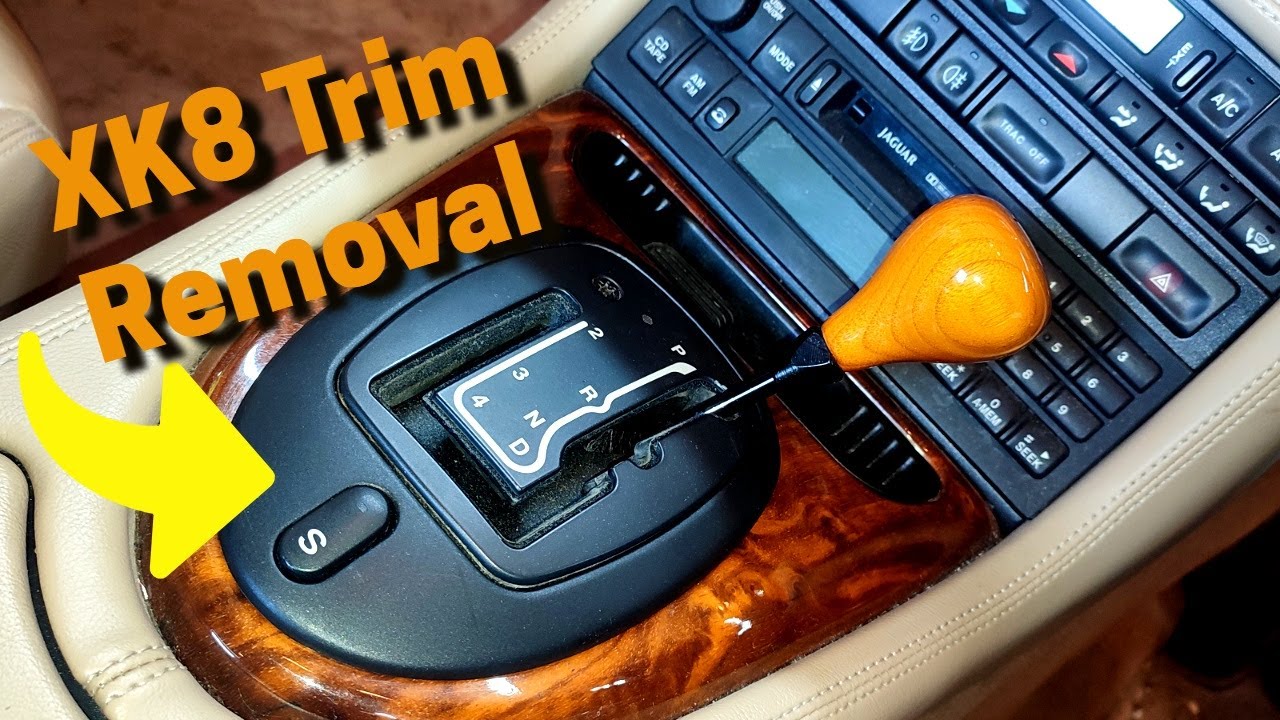 Jaguar XK8 Gear Shifter Trim Removal
