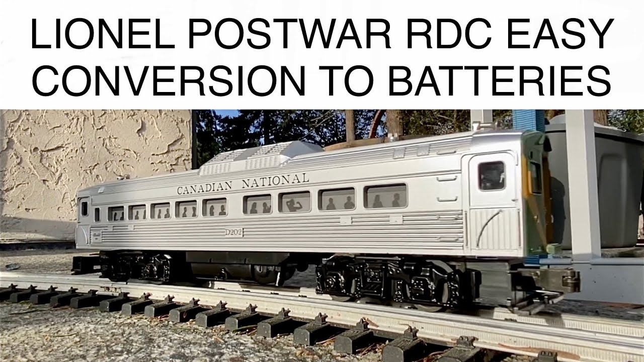 Victoria BC: Postwar O Lionel RDC - Easy conversion to battery power & with LED lights (see blurb)