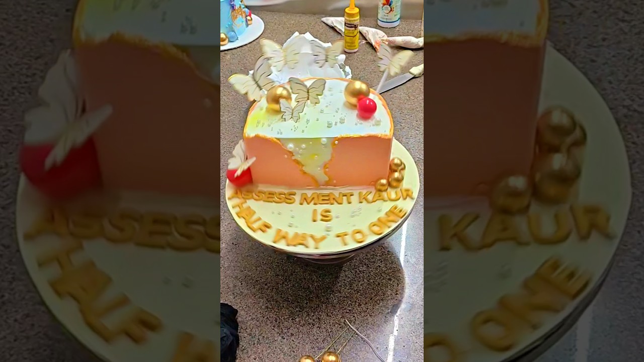 1/2 1St Birthday Cake Design 