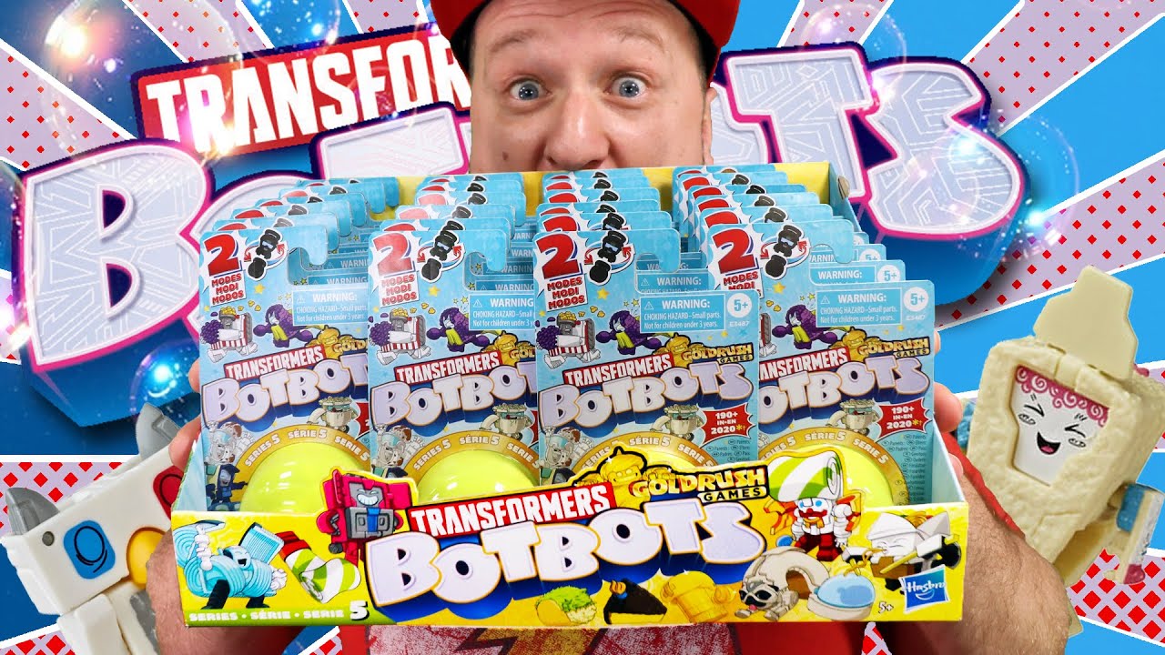 BotBots SERIE 5 DISPLAY 🤖 GOLDRUSH GAMES ⚡Transformers Unboxing deutsch