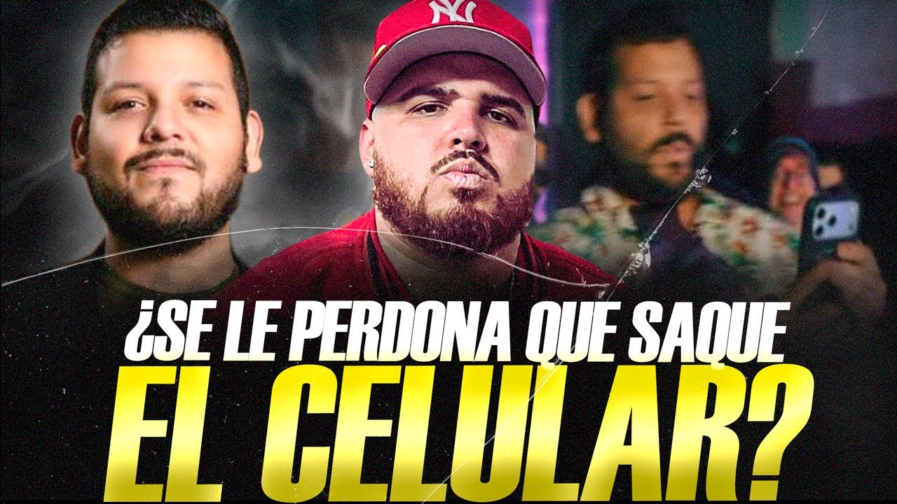 TAVO MORALES SACO SU CELULAR EN BATALLA ESCRITA SE LE DEBE PERDONAR ESTA VEZ O  DEBIMOS MULTARLO?