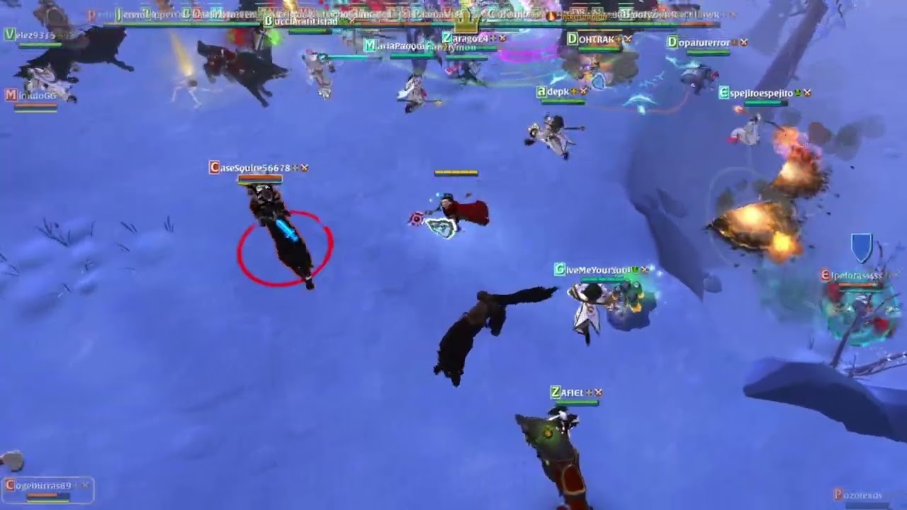 Upside trolleando vs Furia Nocturna - Que hacen los malcriados? - Pov Shadow Caller - Albion Online