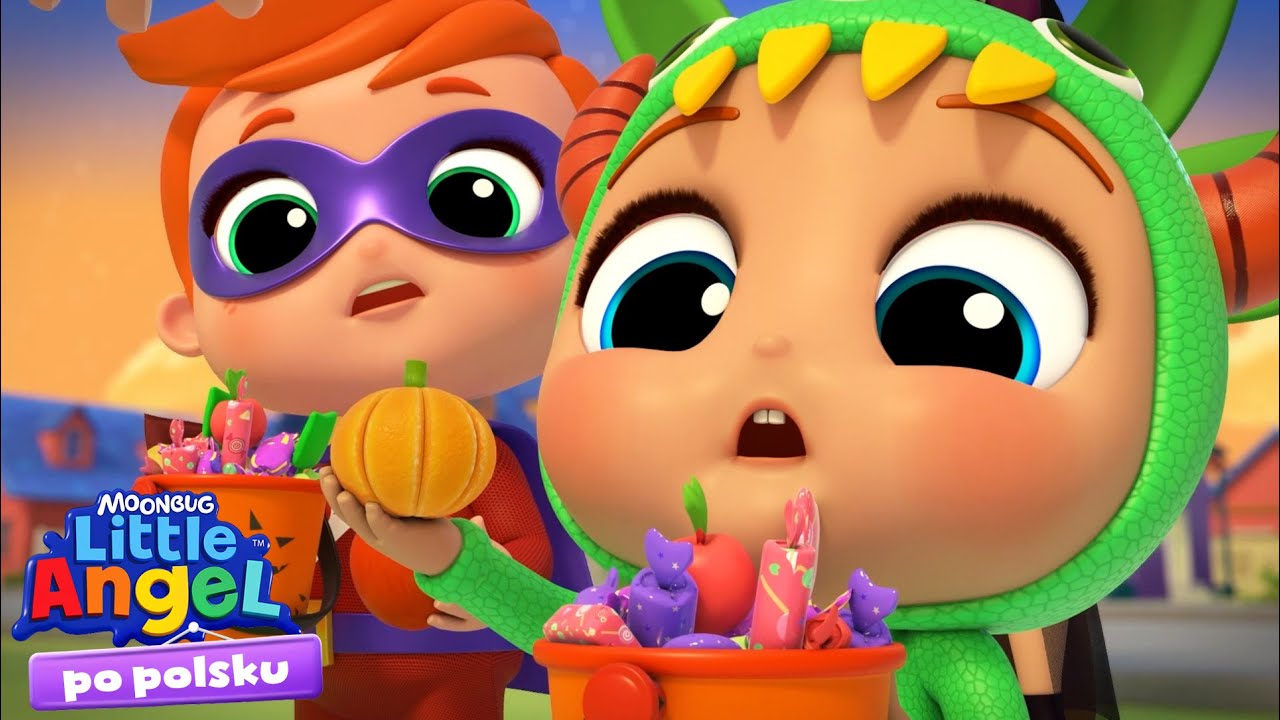 Cukierek albo psikus | Piosenki Dla Dzieci 👼🏻 Little Angel Po Polsku