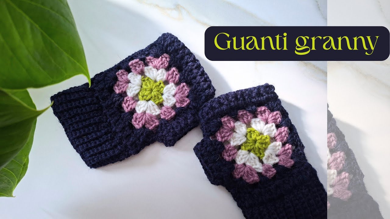 Guanti Granny all'Uncinetto: Tutorial Completo Passo Passo | idea regalo uncinetto ❄️