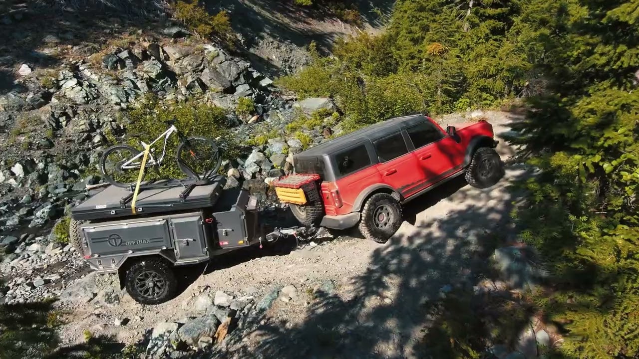 The Offtrax Feenix - See This Overlanding Off-Road Camper Trailer In Action!