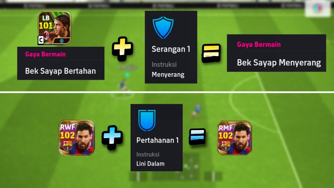 PENJELASAN 7 INSTRUKSI INDIVIDU DI EFOOTBALL!! - EFOOTBALL 2024 MOBILE