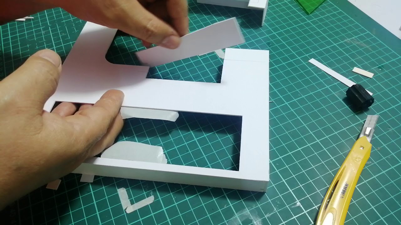 VID20 MAQUETAS Construcción de rampas y plataforma parte 3