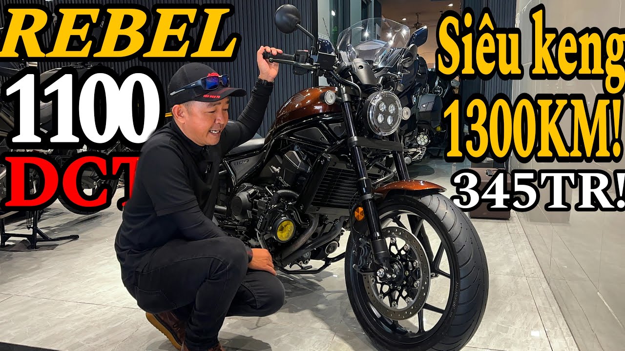 HONDA REBEL 1100 DCT - Siêu keng lướt kèm đồ cơ bản vừa nhập đội giá dễ trải nghiệm mời anh em 😍🏍️