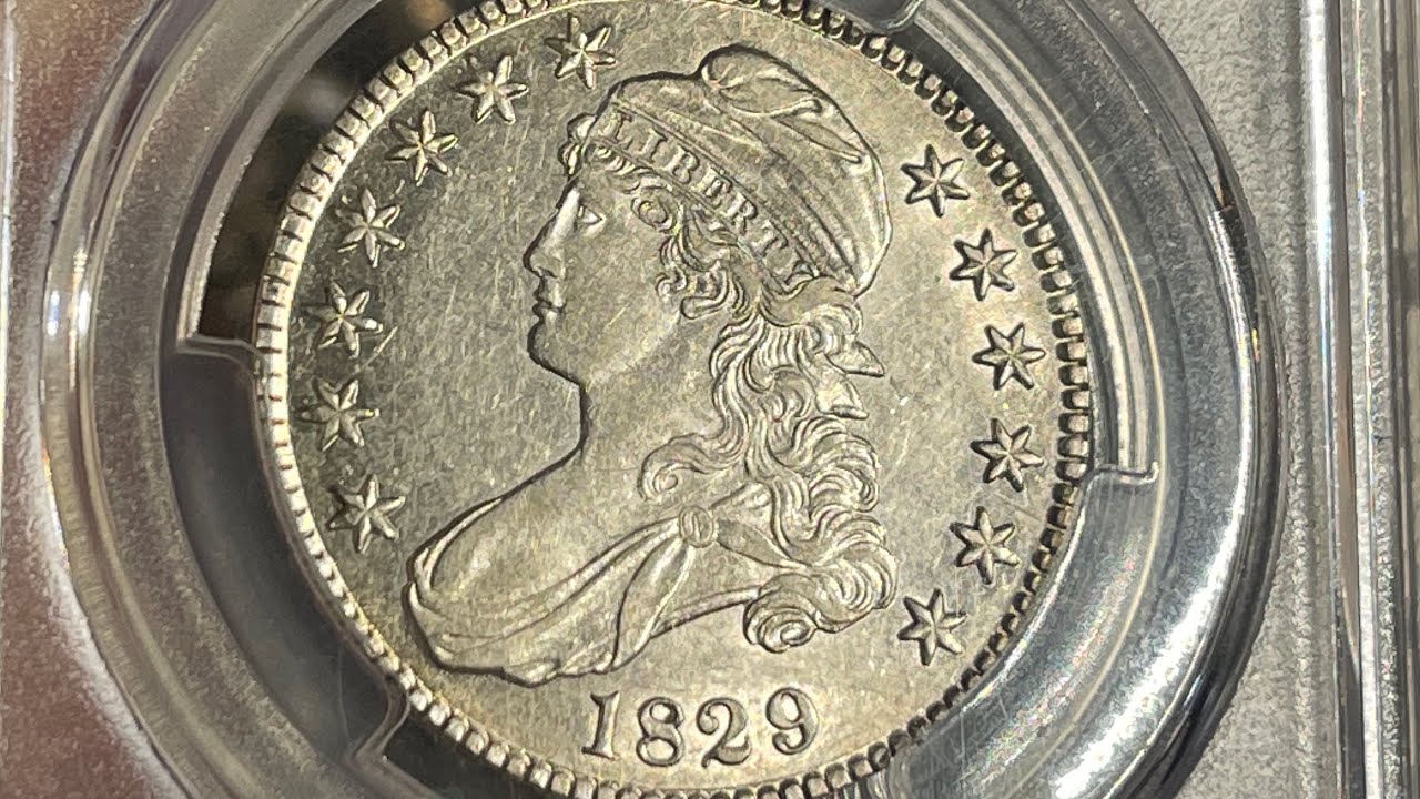 1829 Capped Bust Half Dollar - Spontaneous Coinshow Pickup🔬Close Up Look & Die Variation Discussion