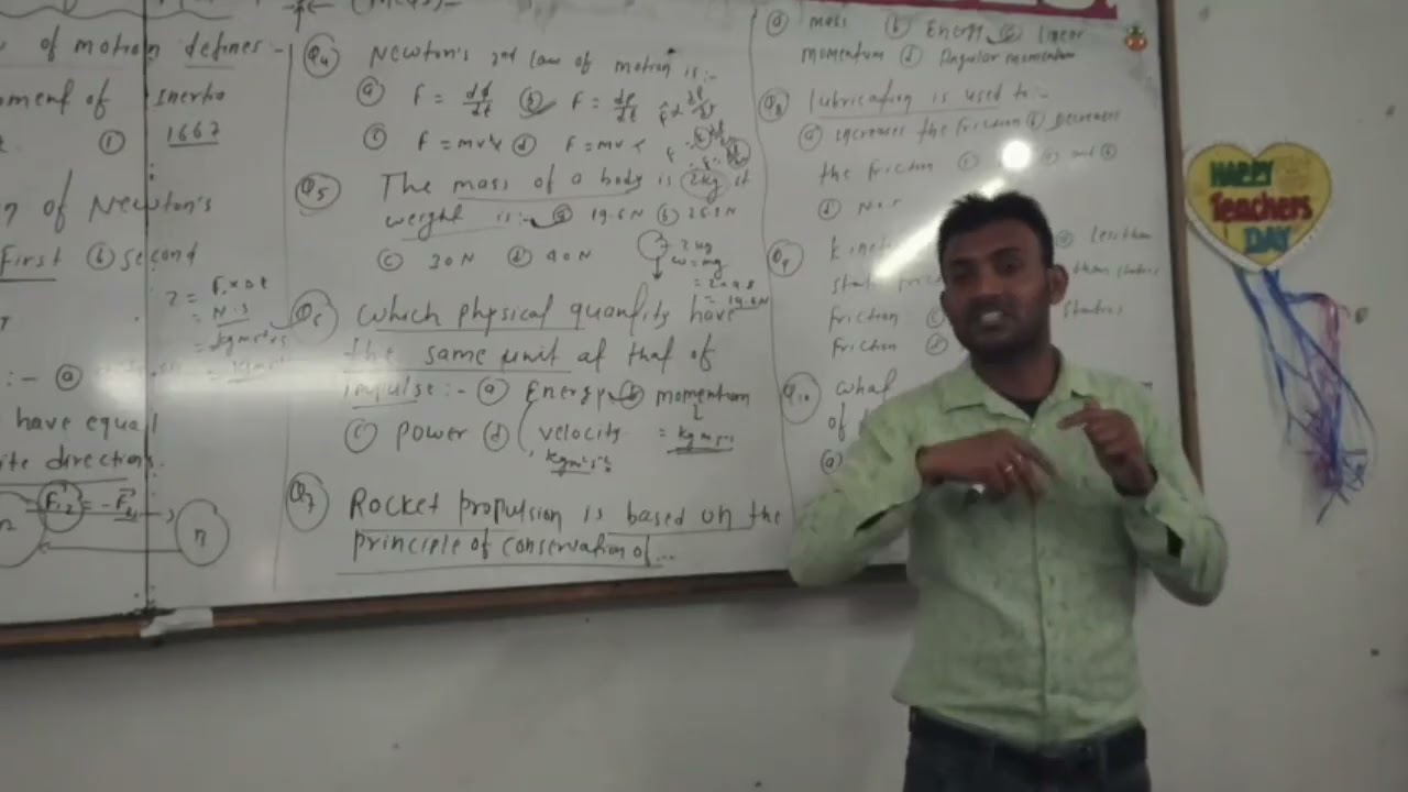 @@ Laws of motion### MCQS## 11th ## JAC Board