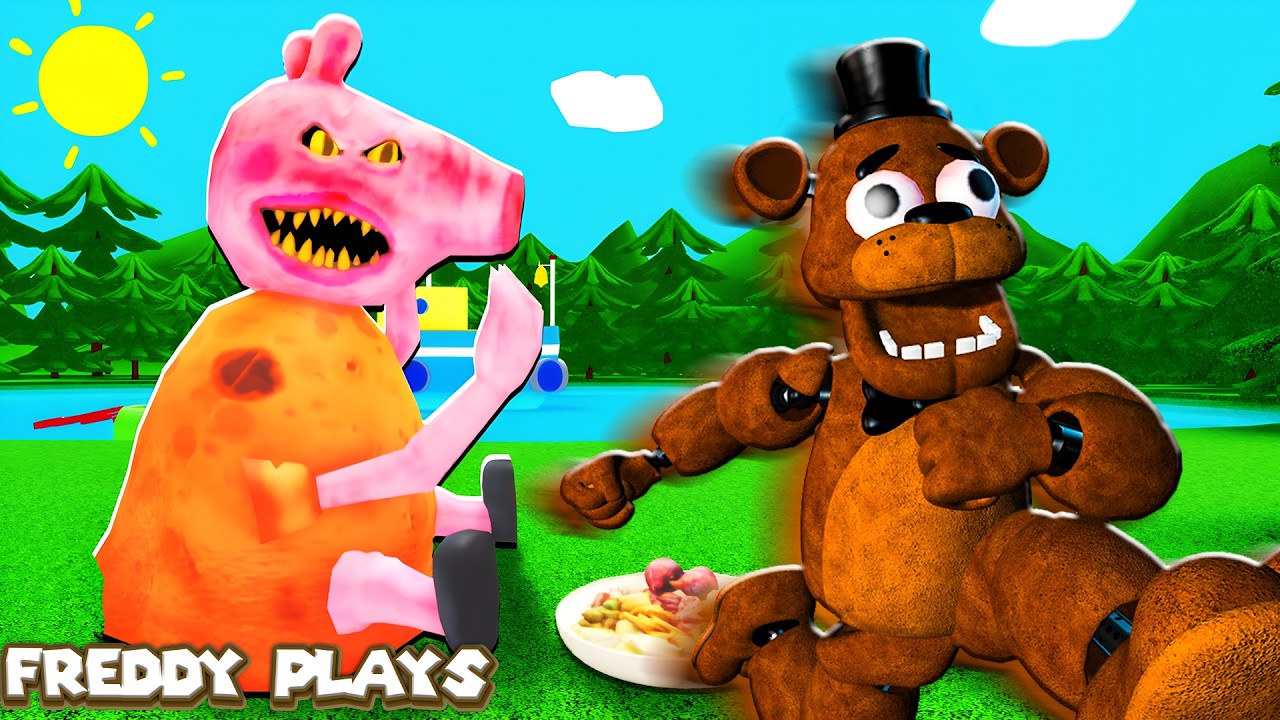 Freddy Plays - Roblox HUNGRY PIG