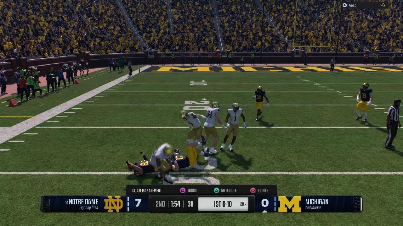 Road to CFP. Down by 15 with 1:12 to go on All American division