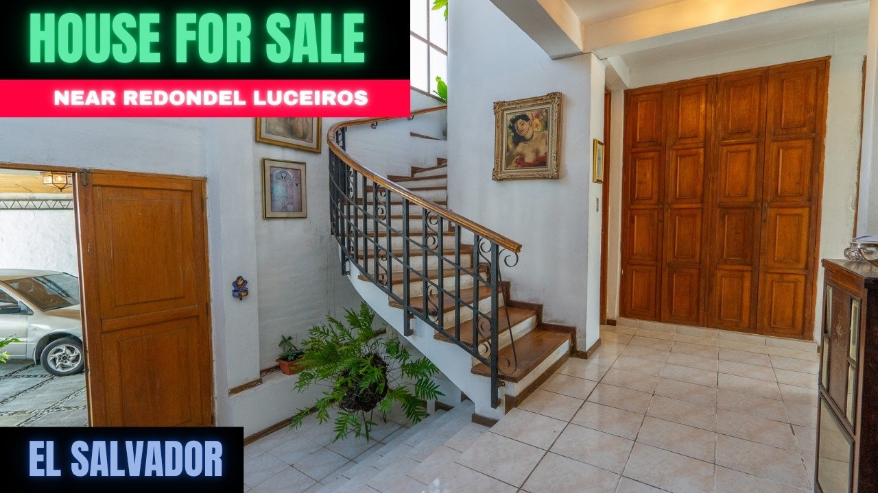 HOUSE FOR SALE IN SAN SALVADOR / NEAR REDONDEL LUCEIROS