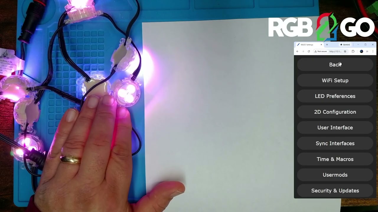 How to Determine Color Order for RGBW Pixels in WLED