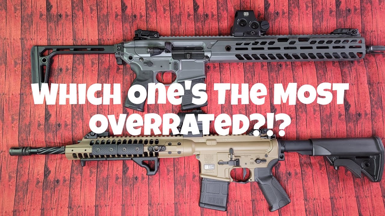 Один из них СИЛЬНО переоценён... Но не тот, который вы думаете... LWRC IC A5 против Sig MCX Virtu...