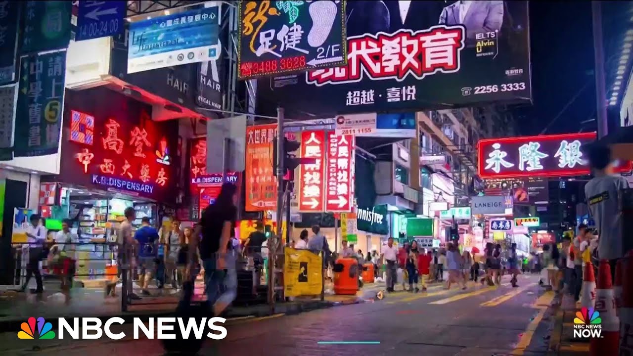 Hong Kong is losing most of its iconic neon signs