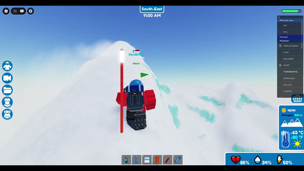 Roblox ekspedisi antartika udah kamp 2 tapi jatuh